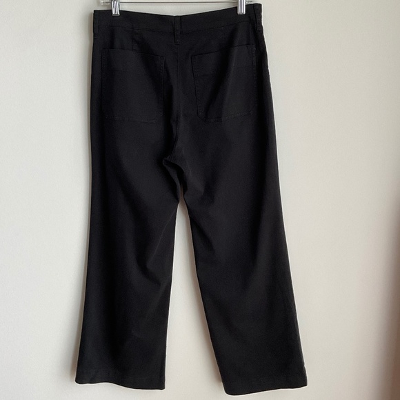 NWT/NWOT  J. Crew Womans Black Sailor slim wide-leg chino pant SZ Various - Picture 6 of 10